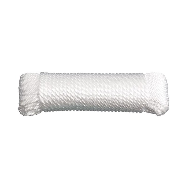 Koch Industries Koch Industries 1/4 in. D X 50 ft. L White Solid Braided Nylon Rope 5220835 - main